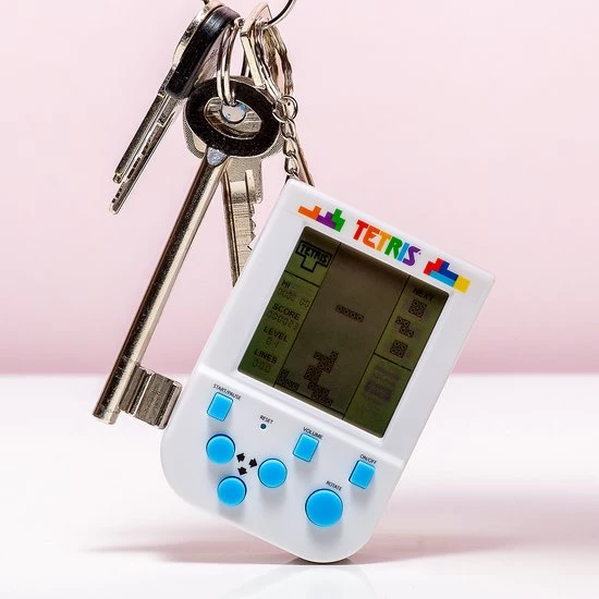 Fizz Creations Fizzcreations Tetris Spelcomputer Met Sleutelhanger 2 Fizz Creations Fizzcreations Tetris Spelcomputer Met Sleutelhanger - Afbeelding 2