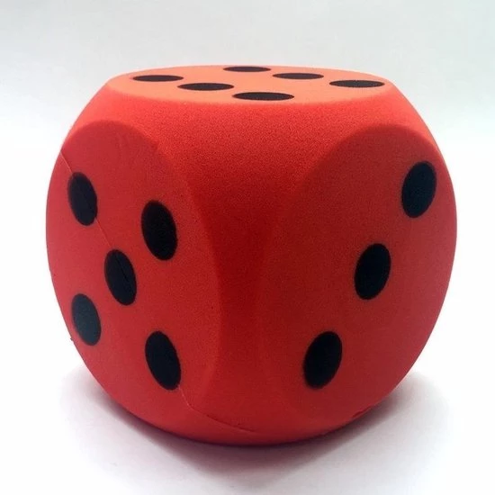 Merkloos 2x Sinterklaas Spel Grote Foam Dobbelsteen Rood 16 X 16 Cm - Pakjesavond Dobbelspel 2 Merkloos 2x Sinterklaas Spel Grote Foam Dobbelsteen Rood 16 X 16 Cm - Pakjesavond Dobbelspel - Afbeelding 2