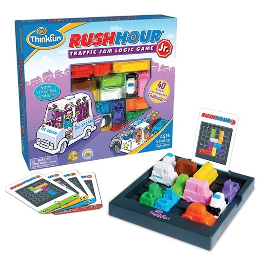 ThinkFun Rush Hour Junior - Breinbreker 4 ThinkFun Rush Hour Junior - Breinbreker - Afbeelding 4