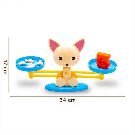Must-Have For Kids | Puppy Balance Game - Ik Leer Rekenen - Speelgoed Meisjes - 3 Jaar - 4 Jaar - 5 Jaar - 6 Jaar - Leren Rekenen - Leren Tellen - Interactief Speelgoed - Evenwichtsspel - Monkey Balance 7 Must-Have For Kids | Puppy Balance Game - Ik Leer Rekenen - Speelgoed Meisjes - 3 Jaar - 4 Jaar - 5 Jaar - 6 Jaar - Leren Rekenen - Leren Tellen - Interactief Speelgoed - Evenwichtsspel - Monkey Balance - Afbeelding 7