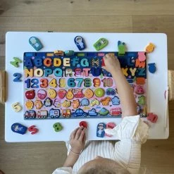Merkloos Puzzelbord 8-in-1 - Montessori Speelgoed Puzzel - Cijfers Letters 14 Merkloos Puzzelbord 8-in-1 - Montessori Speelgoed Puzzel - Cijfers Letters -Kinderspellen Verkoopwinkel 550x550 93
