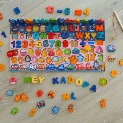 Merkloos Puzzelbord 8-in-1 - Montessori Speelgoed Puzzel - Cijfers Letters 17 Merkloos Puzzelbord 8-in-1 - Montessori Speelgoed Puzzel - Cijfers Letters -Kinderspellen Verkoopwinkel 550x550 95