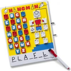Melissa & Doug Galgje Op Reis - Wit Bord, Wisstift