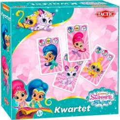 Tactic Kwartetspel Shimmer & Shine (nl) -Kinderspellen Verkoopwinkel 550x553 1