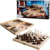 Clown Games - 3-In-1 Spellendoos - Hout