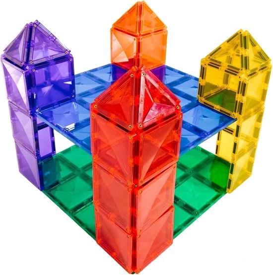 Connetix Tiles Connetix - Mega Pack 212 Stuks - Magnetisch Constructiespeelgoed 22 Connetix Tiles Connetix - Mega Pack 212 Stuks - Magnetisch Constructiespeelgoed - Afbeelding 22