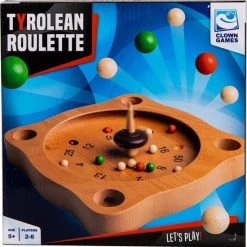 Clown Games Tiroler Roulette Hout -Kinderspellen Verkoopwinkel 550x554 3