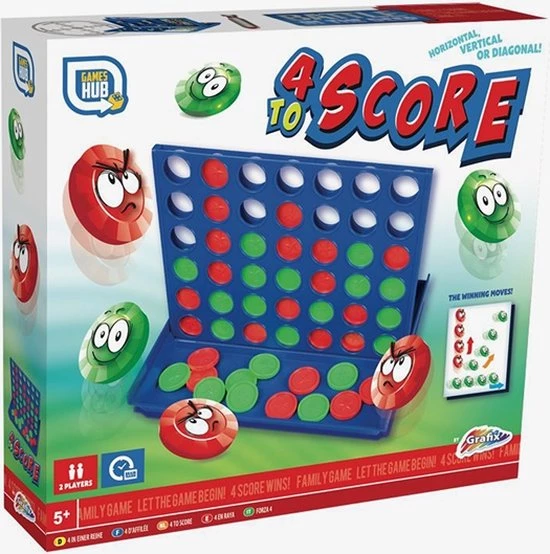 Grafix 4 Op 1 Rij - Gezelschapsspel | Denkspel - Uniek Spel Voor Kinderen 1 Grafix 4 Op 1 Rij - Gezelschapsspel | Denkspel - Uniek Spel Voor Kinderen