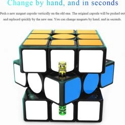 GAN 356 X V2 Speed Cube Magnetisch - 3x3 Kubus - Draai Puzzel - Inclusief Verzendkosten -Kinderspellen Verkoopwinkel 550x555 6