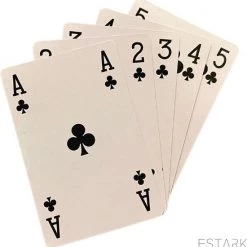 ESTARK Luxe Speelkaarten - 2 Sets - Plastic Coating - Poker Kaarten - Kaartspel - Spelkaarten - Spel Kaart - 2 X 56 - Gezelschapsspel - Spelen - Playing Cards - Cijfer In Alle 4 De Hoeken - 2 STUKS -Kinderspellen Verkoopwinkel 550x558 8