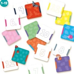 SES - Ik Leer Cijfers - 24 Kaarten Met Getallen En Figuren, 8 Kleurpotloden En Stickers -Kinderspellen Verkoopwinkel 550x565 1