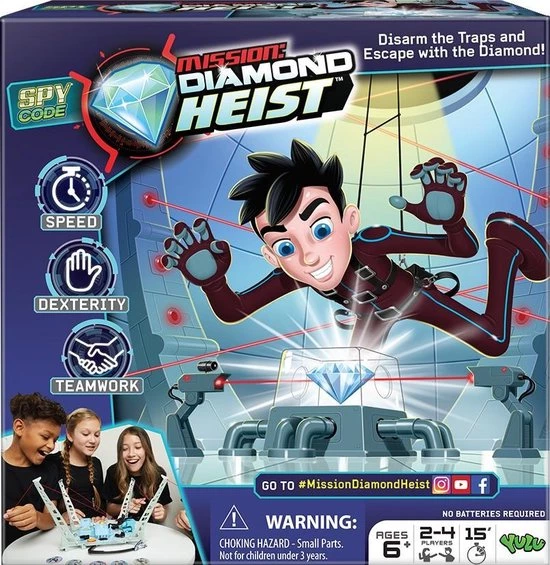 YULU Diamond Heist - Bordspel 1 YULU Diamond Heist - Bordspel
