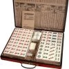 TA-HWA Mahjong Spel - In Luxe Houten Koffer L