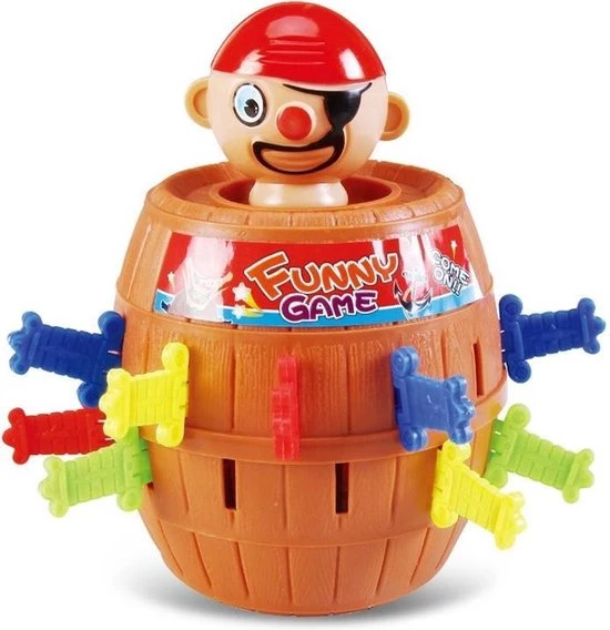 HaveFun - Pop Up Pirate - Springende Piraat - Piraat Speelgoed - Kinderspel Vanaf 3 Jaar - Voor Jong & Oud - Pop Up Piraat 2 HaveFun - Pop Up Pirate - Springende Piraat - Piraat Speelgoed - Kinderspel Vanaf 3 Jaar - Voor Jong & Oud - Pop Up Piraat - Afbeelding 2