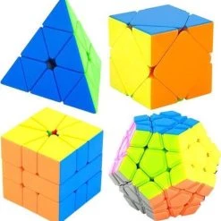 Speed Cube Set Pyraminx, Megaminx, Skewb, Square-1 MoYu Puzzel Kubus -Kinderspellen Verkoopwinkel 550x572 4