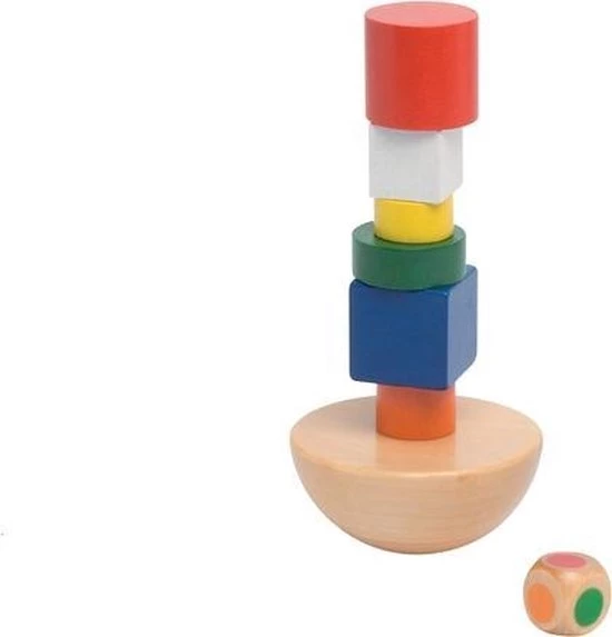 Goki Evenwichtstoren 8-Delig 2 Goki Evenwichtstoren 8-Delig - Afbeelding 2