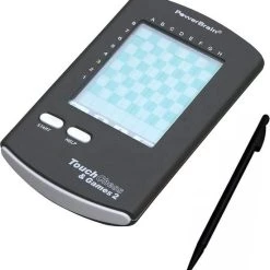 Merkloos Schaakcomputer | 8 In 1 Spelcomputer | Draagbaar | Zelfstudie Programma | Dammen | 4 Op Een Rij | Reversi