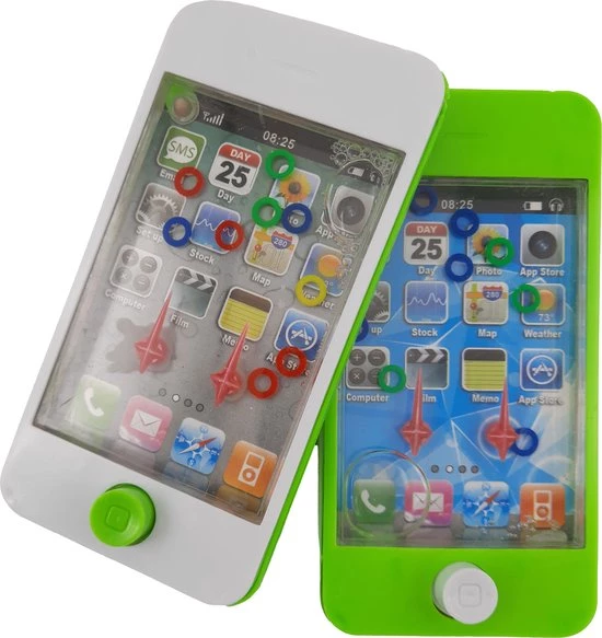 Overige Merken Watergame - Ring Waterspel - Kindertelefoon - Speelgoed Telefoon - Behendigheidsspelletjes - Geduldspelletjes - Groen + Wit (2 Stuks) 2 Overige Merken Watergame - Ring Waterspel - Kindertelefoon - Speelgoed Telefoon - Behendigheidsspelletjes - Geduldspelletjes - Groen + Wit (2 Stuks) - Afbeelding 2