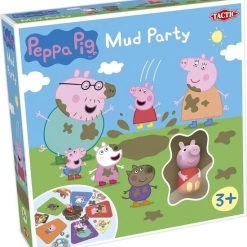 Tactic Gelukspel Peppa Pig Mud Party Junior 27,5 X 6,5 Cm Karton