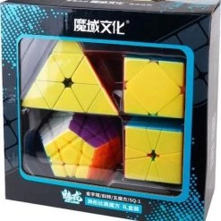 Speed Cube Set Pyraminx, Megaminx, Skewb, Square-1 MoYu Puzzel Kubus