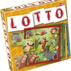Tactic Gezelschapsspel Jungle Lotto Junior 22 Cm Karton Nl