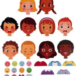 Janod Spel - Magnetische Emoties 26 Janod Spel - Magnetische Emoties -Kinderspellen Verkoopwinkel 550x606 1