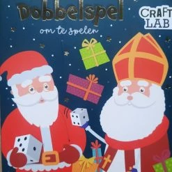 Craft Lab Feestdagen Sinterklaas / Kerst Dobbelspel.