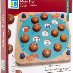 Bs Toys Memory-spel Memo Vissen 26 X 26 Cm Hout/karton 20-delig -Kinderspellen Verkoopwinkel 550x616 1