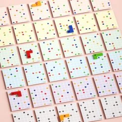 Boby Denkspel Met 30 Opdrachten - Montessori Speelgoed Tangram Vormen Puzzel - Houten Speelgoed Tetris Spel - Educatief Puzzel Voor Ruimtelijk Inzicht -Kinderspellen Verkoopwinkel 550x617 1