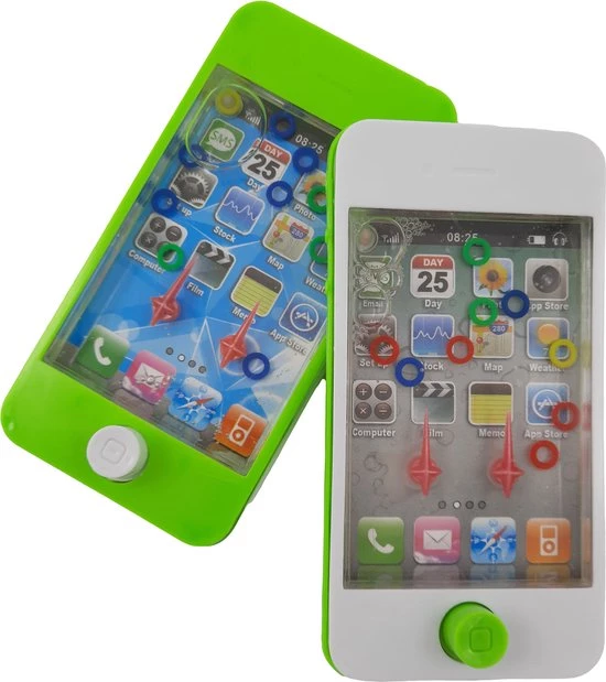 Overige Merken Watergame - Ring Waterspel - Kindertelefoon - Speelgoed Telefoon - Behendigheidsspelletjes - Geduldspelletjes - Groen + Wit (2 Stuks) 1 Overige Merken Watergame - Ring Waterspel - Kindertelefoon - Speelgoed Telefoon - Behendigheidsspelletjes - Geduldspelletjes - Groen + Wit (2 Stuks)