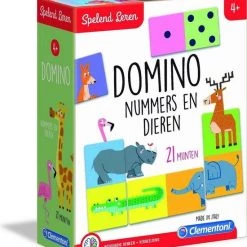 Clementoni Spelend Leren Dierendomino Educatief Spel -Kinderspellen Verkoopwinkel 550x620 3