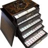 TA-HWA Mahjong Spel - In Houten Kist Zwart S