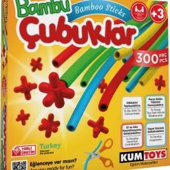 Kumtoys Montessori Speelgoed - Knutselen Meisjes - Knutselen Jongens - Knutsel Set - Ik Leer Vormen - Bamboo Sticks - Black Friday 2022