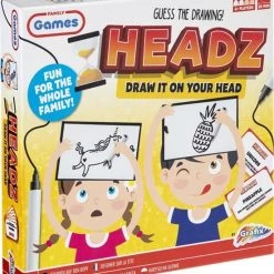 Grafix Gezelschapsspel | HEADZ | Teken Vaardigheden | Ra Ra Wat Teken Ik | 30 Seconde