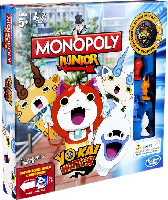 Monopoly Junior Yo-ai Watch - Kinderspel 1 Monopoly Junior Yo-ai Watch - Kinderspel