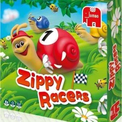 Jumbo Zippy Racers - Zippy Slakkenspel - Kinderspel -Kinderspellen Verkoopwinkel 550x656