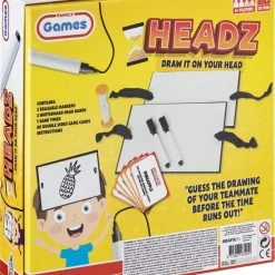 Grafix Gezelschapsspel | HEADZ | Teken Vaardigheden | Ra Ra Wat Teken Ik | 30 Seconde 5 Grafix Gezelschapsspel | HEADZ | Teken Vaardigheden | Ra Ra Wat Teken Ik | 30 Seconde -Kinderspellen Verkoopwinkel 550x658