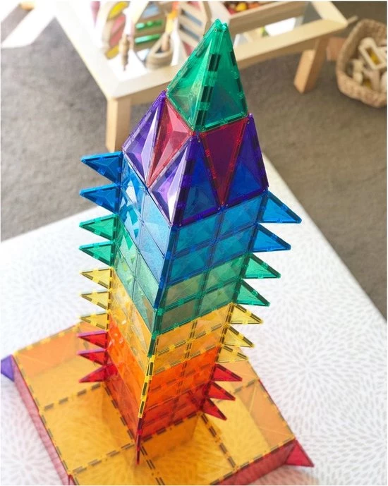 Connetix Tiles Connetix - Mega Pack 212 Stuks - Magnetisch Constructiespeelgoed 2 Connetix Tiles Connetix - Mega Pack 212 Stuks - Magnetisch Constructiespeelgoed - Afbeelding 2