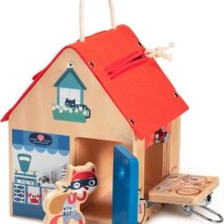 Huis Met Sloten Lilliputiens -Kinderspellen Verkoopwinkel 550x702