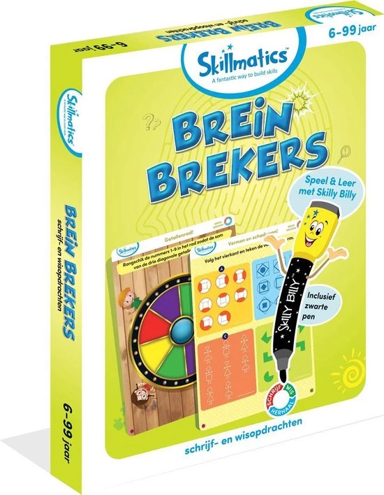 Skillmatics Brein Brekers - Breinbreker Kinderen 1 Skillmatics Brein Brekers - Breinbreker Kinderen