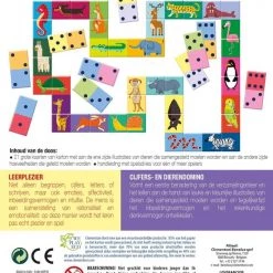 Clementoni Spelend Leren Dierendomino Educatief Spel -Kinderspellen Verkoopwinkel 550x709 3