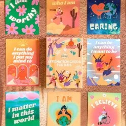 IMYOGI Positieve Bevestigingen Kaarten Voor Kinderen - Kindercadeautje Voor Kinderen - Positive Affirmation Cards For Kids - Yoga Mat Accessoires - Kerstcadeau - Kaartspel -Kinderspellen Verkoopwinkel 550x716 1