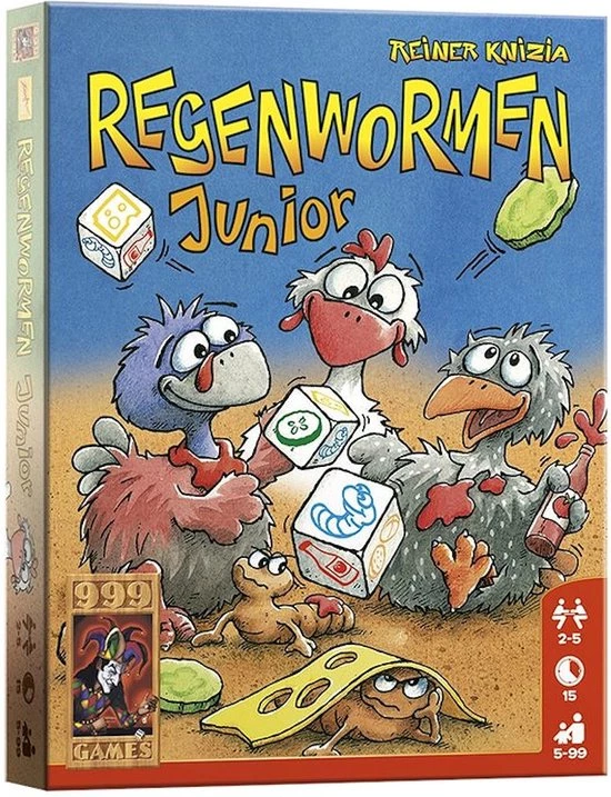 999 Games Regenwormen Junior 1 999 Games Regenwormen Junior