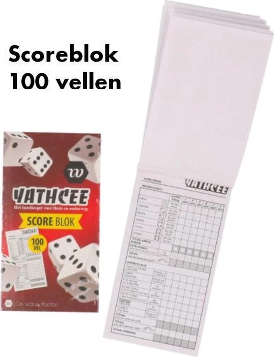 Dice4Fun Dobbelset Voor Yathzee - Dobbelspel - Yahtzee - Dobbelbeker - Dobbelbak - Yathzee Scoreblok - 5 Dobbelstenen - Dobbelsteenbak - Dobblepiste 8 Dice4Fun Dobbelset Voor Yathzee - Dobbelspel - Yahtzee - Dobbelbeker - Dobbelbak - Yathzee Scoreblok - 5 Dobbelstenen - Dobbelsteenbak - Dobblepiste - Afbeelding 8