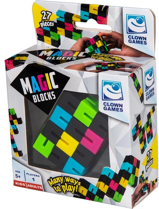 Clown Games Clown Magic Blocks - Denkspel - Breinbreker 8 Clown Games Clown Magic Blocks - Denkspel - Breinbreker - Afbeelding 8