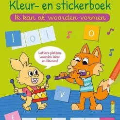 ZNU Reuzeleuk Kleur- En Stickerboek - Ik Kan Al Woorden Vormen (6-7 J.)