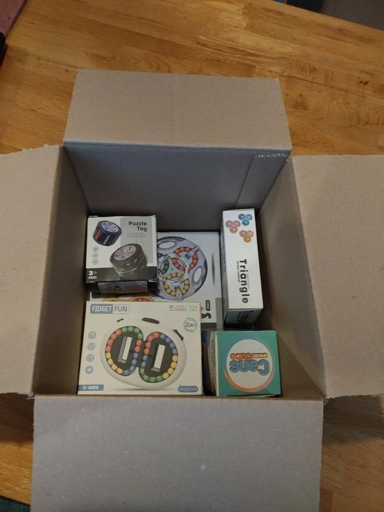 Merkloos 3d Puzzels - Set Van 5 - Denkspel - Breinbreker - Rubiks Cube - Schuifpuzzel 13 Merkloos 3d Puzzels - Set Van 5 - Denkspel - Breinbreker - Rubiks Cube - Schuifpuzzel - Afbeelding 13