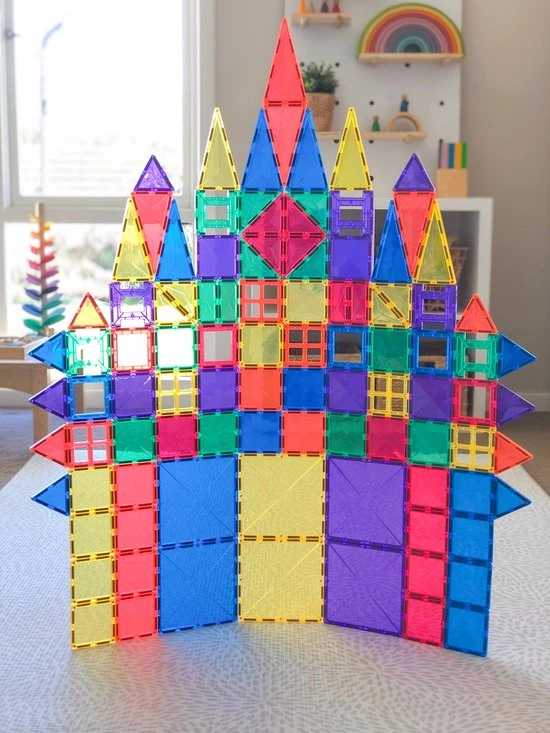 Connetix Tiles Connetix - Mega Pack 212 Stuks - Magnetisch Constructiespeelgoed 4 Connetix Tiles Connetix - Mega Pack 212 Stuks - Magnetisch Constructiespeelgoed - Afbeelding 4