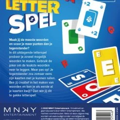 MNKY Entertainment Het Letterspel - Kaartspel -Kinderspellen Verkoopwinkel 550x791