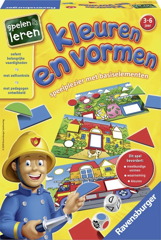 Ravensburger Kleuren En Vormen - Leerspel 6 Ravensburger Kleuren En Vormen - Leerspel - Afbeelding 6